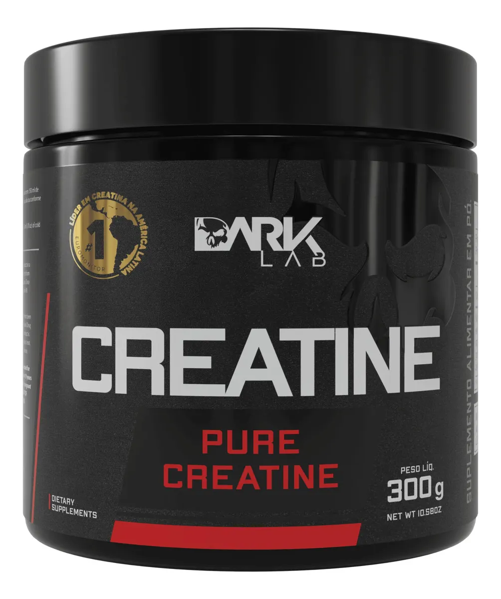 Creatina Dark Lab Premium Pure 300 g — sem sabor — foto do anúncio