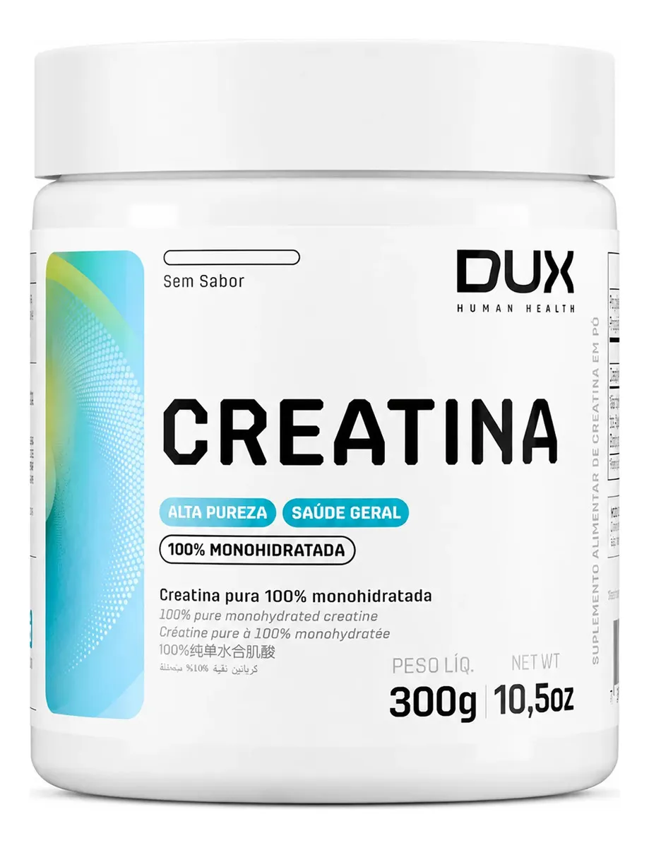 Creatina DUX Nutrition 300 g — sem sabor — foto do anúncio