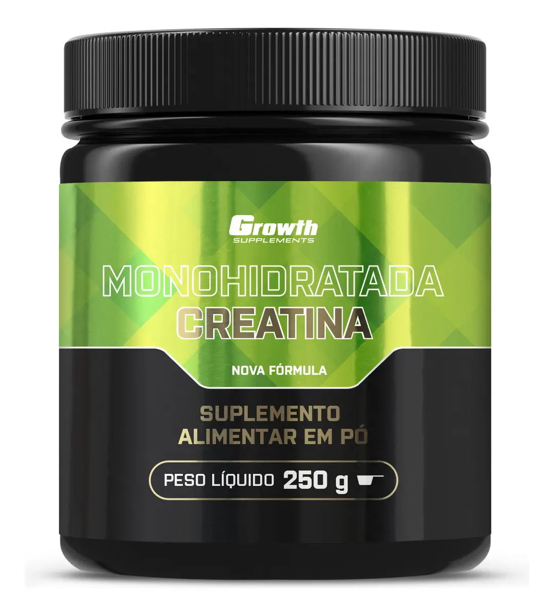Creatina Growth monohidratada 250 g — sem sabor — foto do anúncio