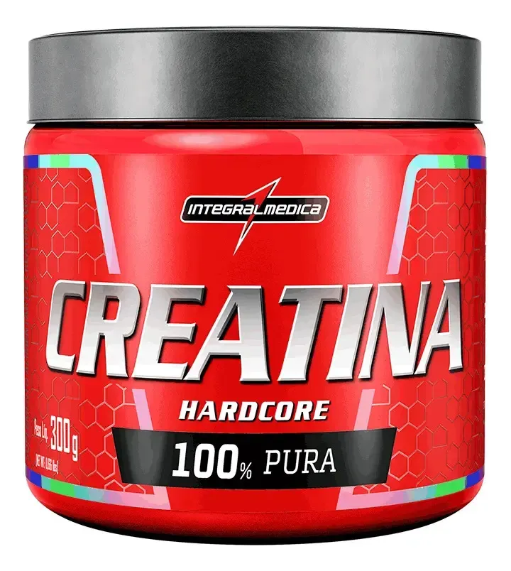Creatina Integralmédica Hardcore 300 g — sem sabor — foto do anúncio