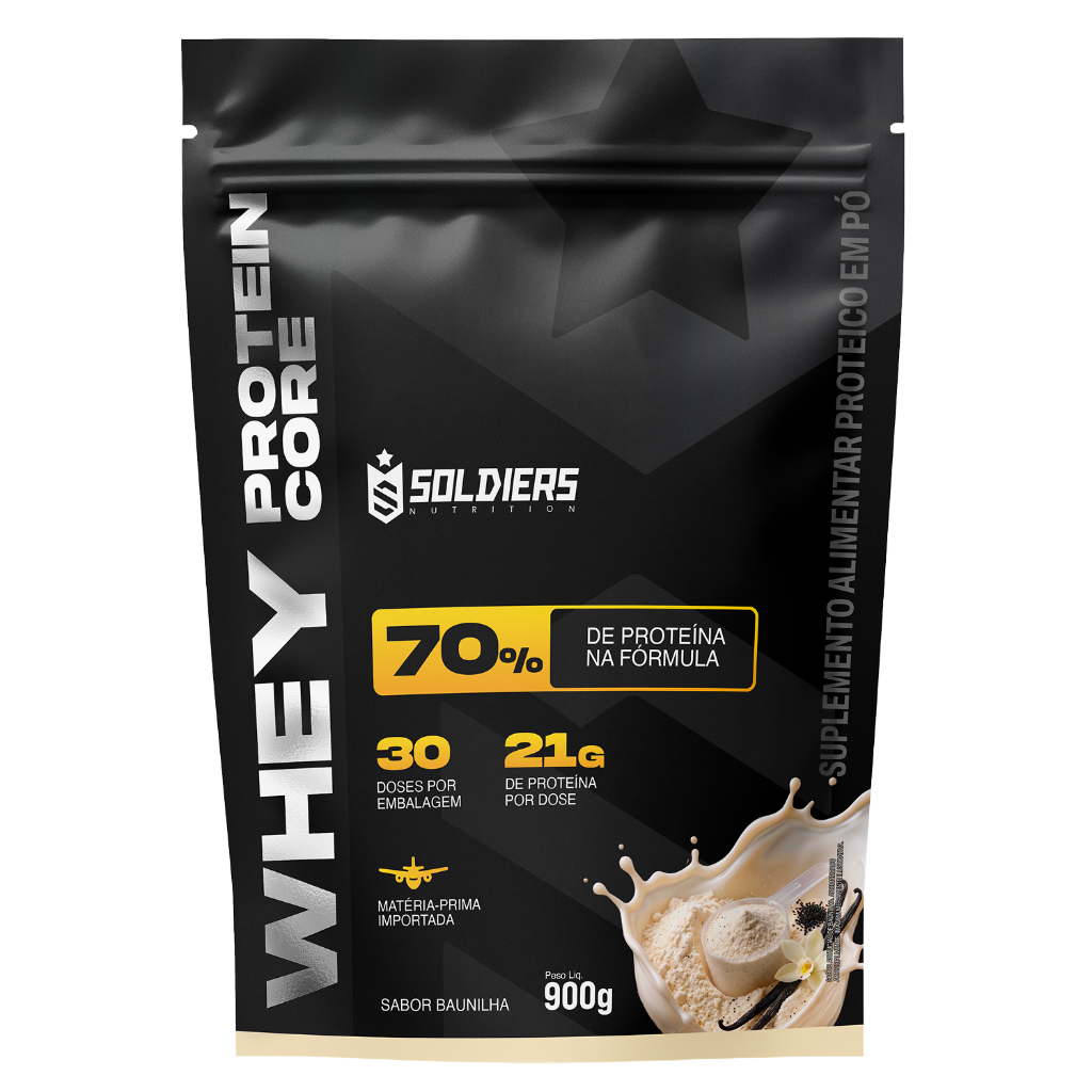 Soldiers Whey Core 900 g — foto do produto do catálogo KRAFTA.LAB