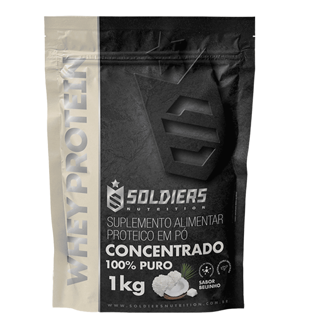 Soldiers Whey Concentrado 1 kg — foto do produto do catálogo KRAFTA.LAB